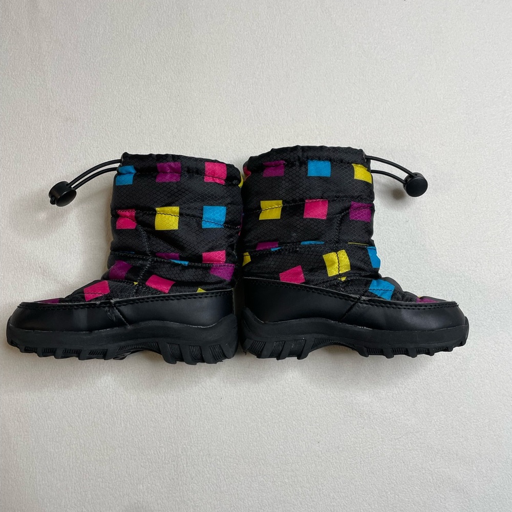Colorful Patterned Winter Boots Toddler size 8